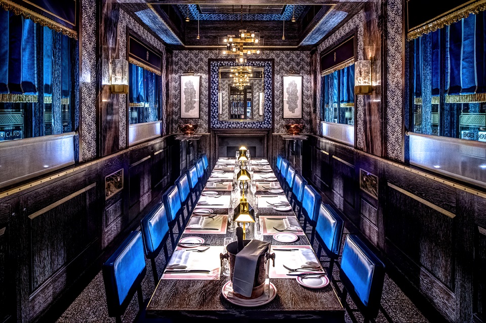Bob Bob Ricard's gorgeous private dining room
