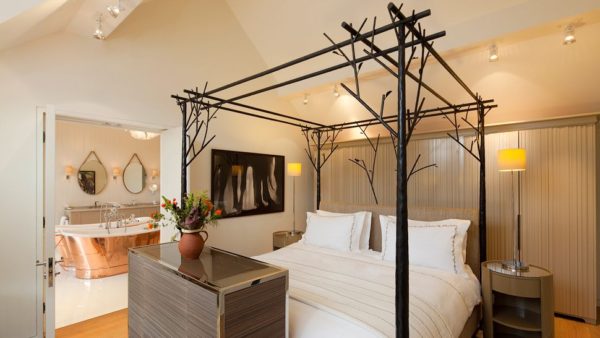 bedrooms at Coworth Park hotel