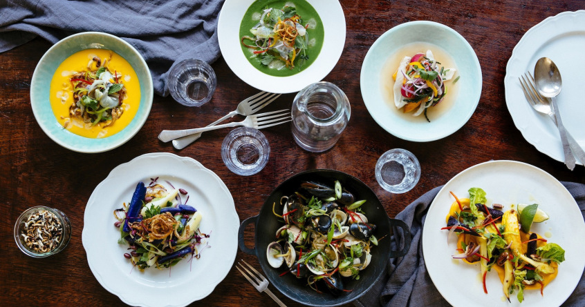 The food at Pachamama in Marylebone