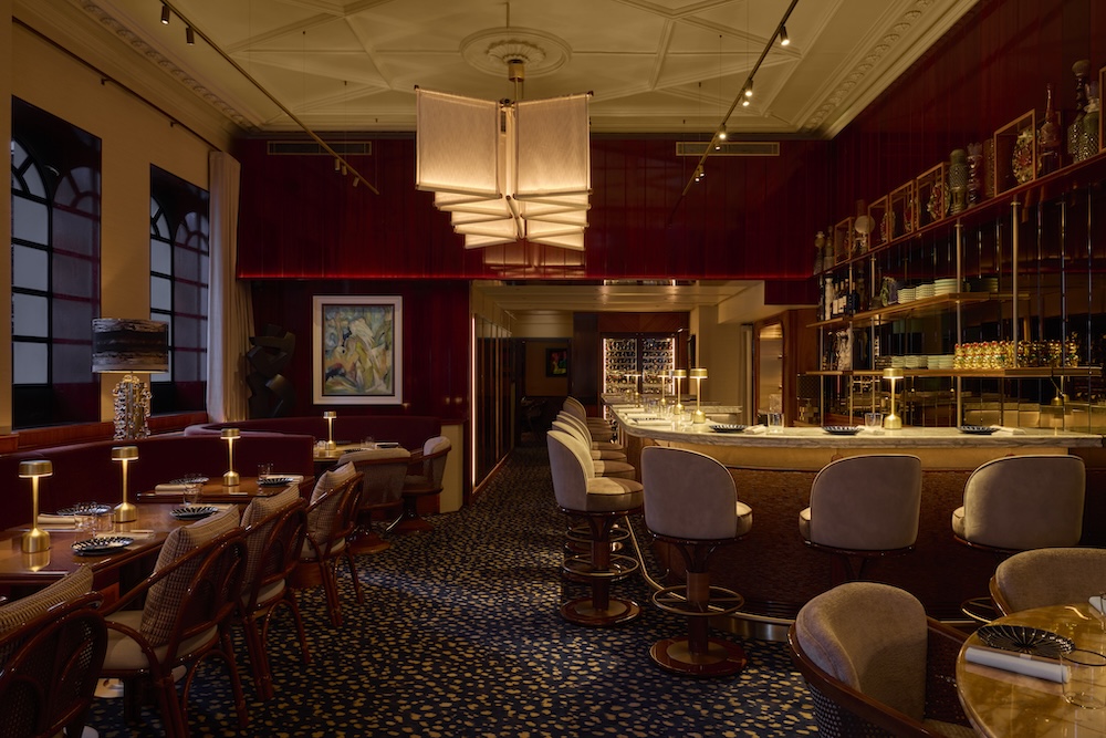 Bar des pres French / Japanese restaurant in Mayfair