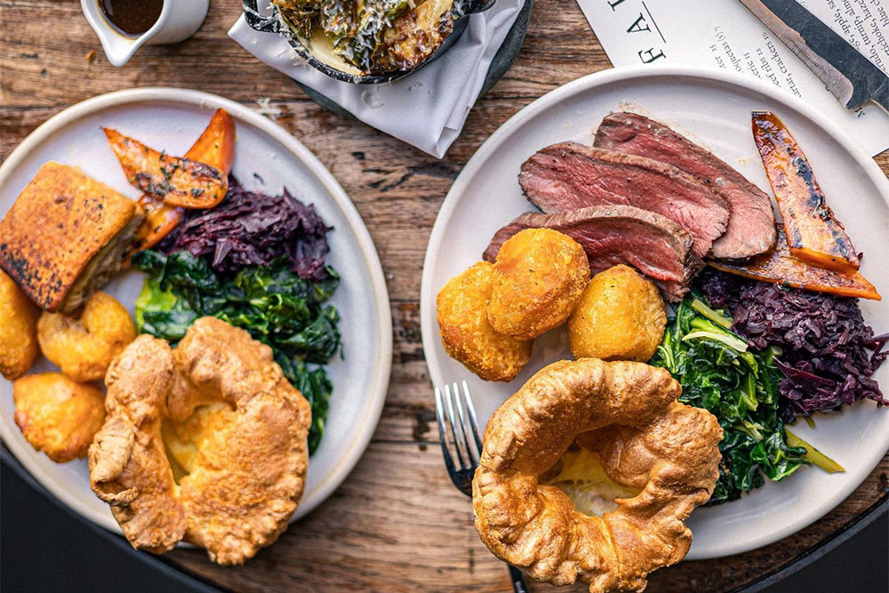 A fantastic Sunday roast at popular restaurant Fallow